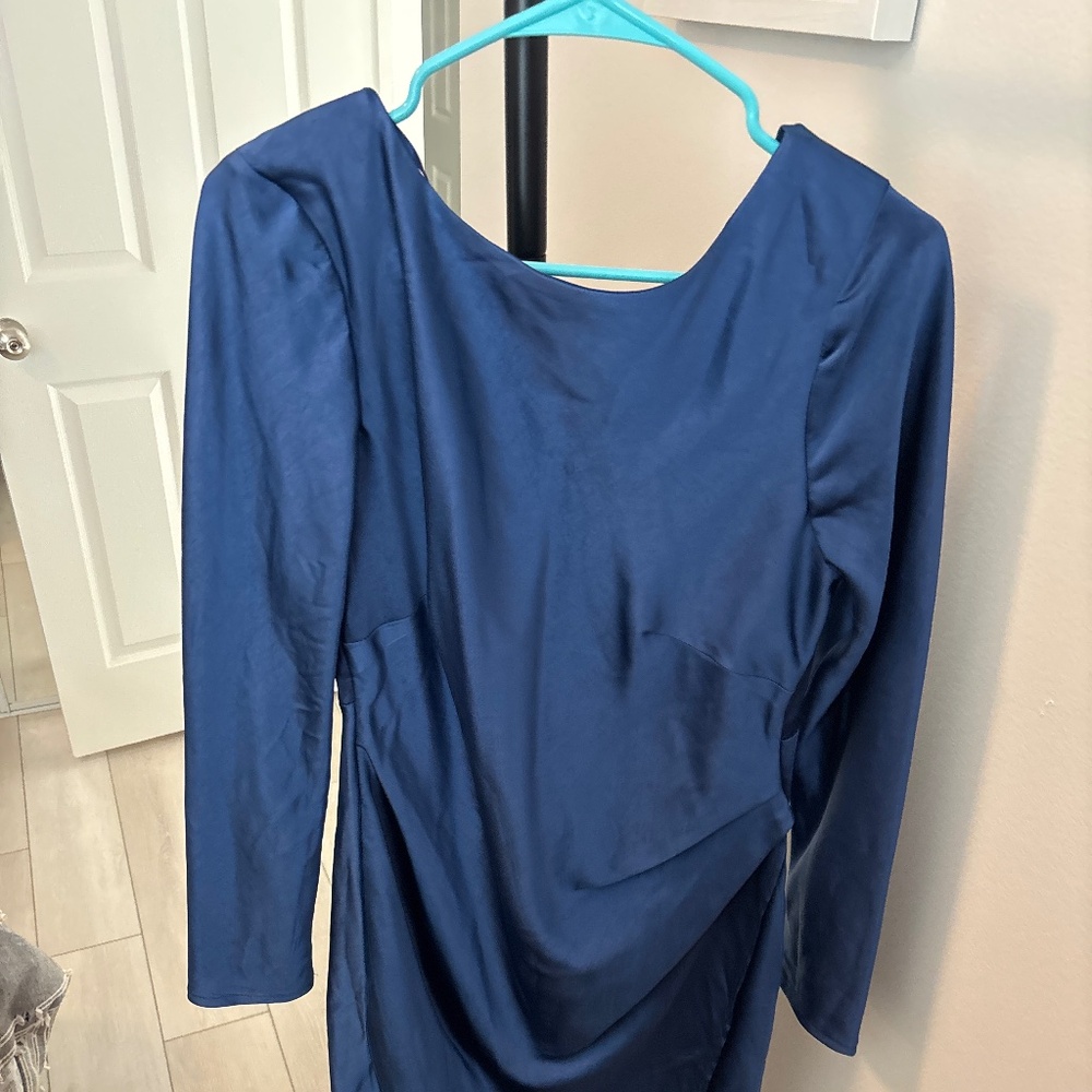 Blue Midi Dress - Never Worn